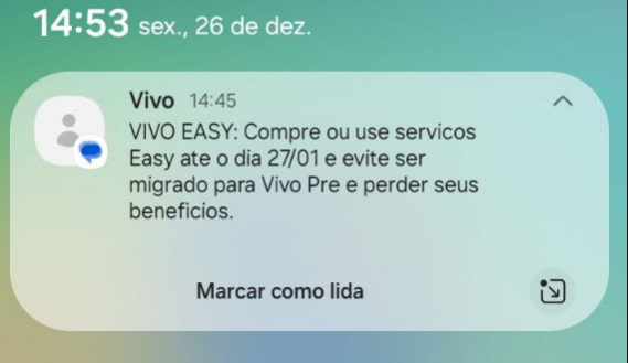 notificacao da vivo sobre migracao compulsoria do plano